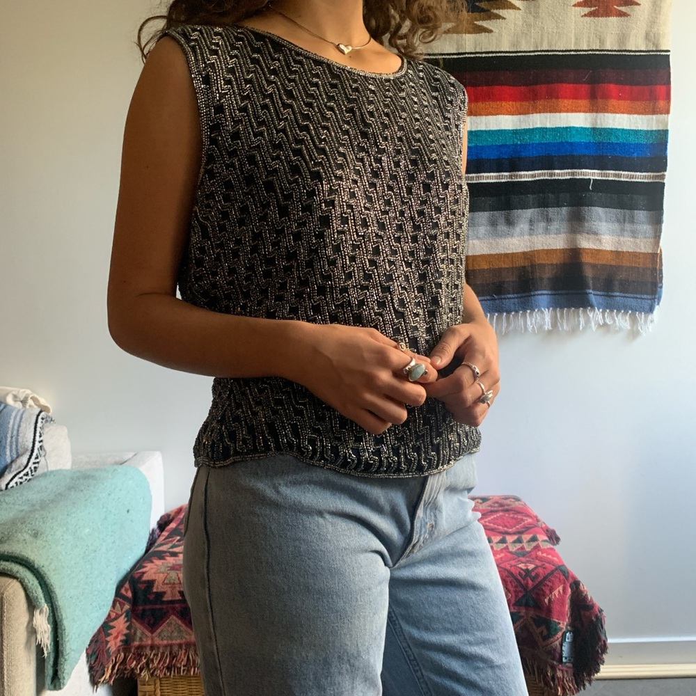 Silk Vintage Scala Top